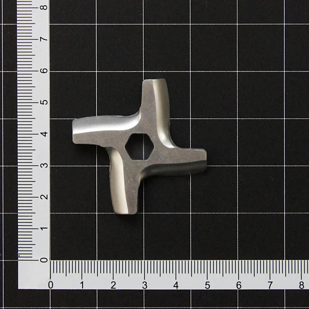 1 jeu d'appareils de cuisine, 1 pièce, 115mm, vis pour hachoir à viande SS- 989843   Et 3 lames pour