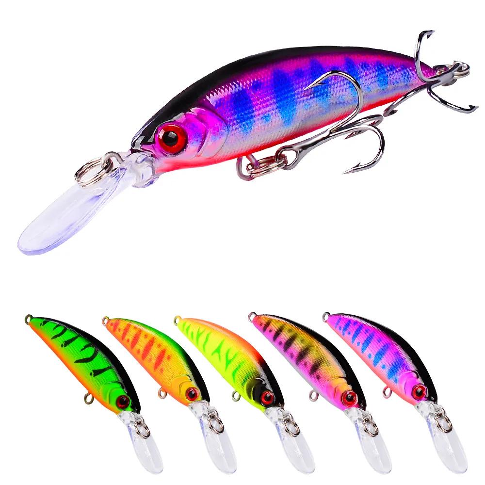 1 pièces leurre de pêche méné 70mm 6g coulant manivelle appât dur Wobblers artificiel brochet carpe 