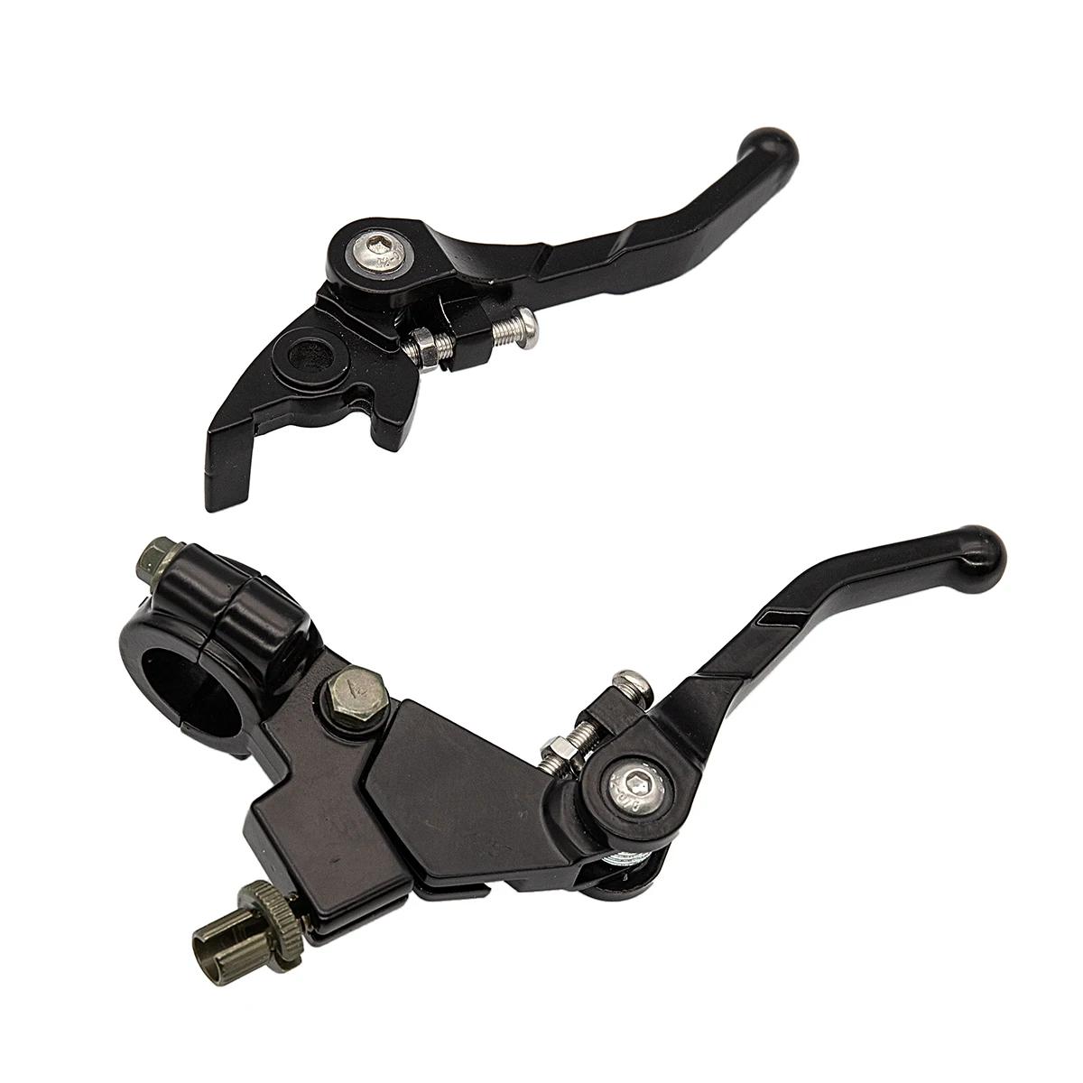 Jeu de leviers d'embrayage de frein pliants pour moto Pit, D343 Bike, Façades RL, 50cc, 110cc, 125cc