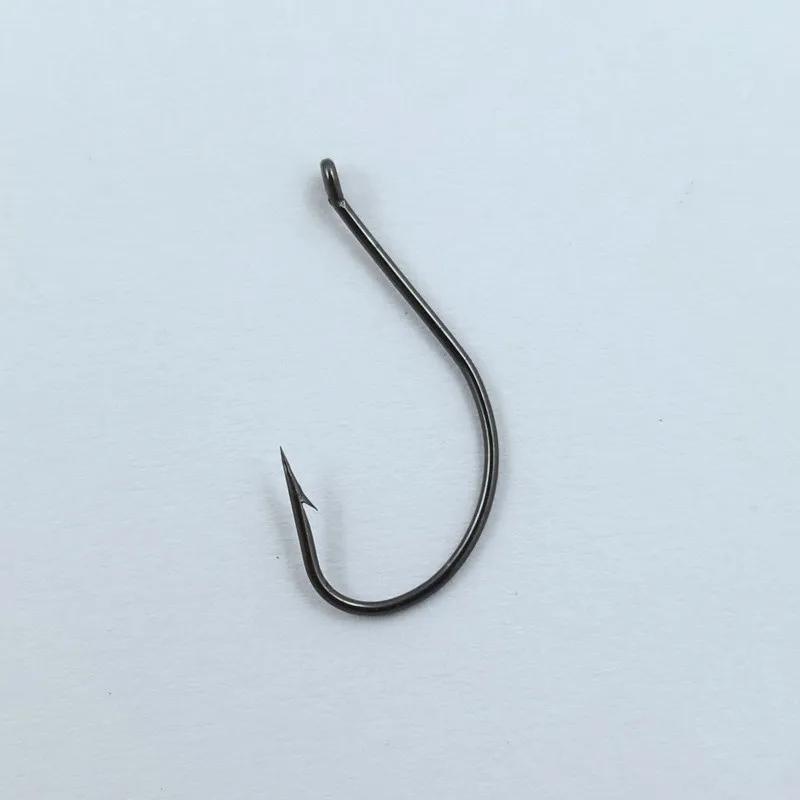 Hameçon de pêche léger et mince en acier à haute teneur en carbone, lot de 20 pièces en vente