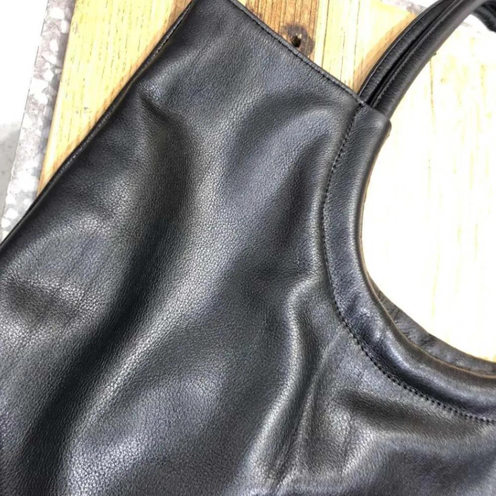 Grand sac en cuir véritable souple pour femme, fourre-tout décontracté, sac de voyage pour ordinateu