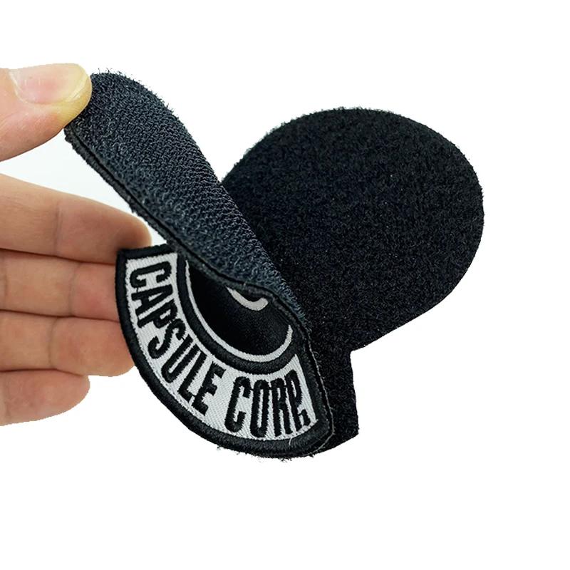 CAPSULE CORP patchs haute qualité brodé tactique militaire Badge crochet boucle brassard 3D bâton su