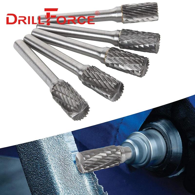 Drillforce – fraise rotative en carbure de tungstène de Type AEX, outil abrasif, foret, fraisage, mé