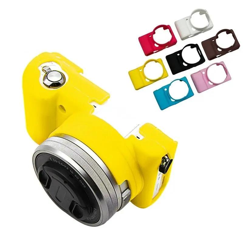 Étui pour appareil photo en caoutchouc de Silicone souple, housse de protection pour Sony Alpha A510