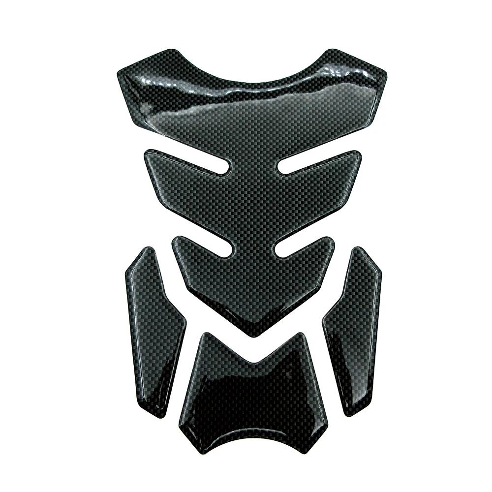 Autocollant d'aspect en Fiber de carbone pour moto, autocollant de couverture de bouchon de réservoi