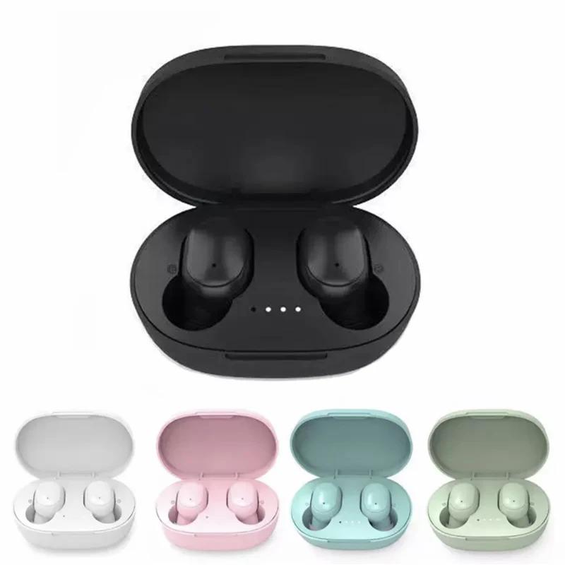 Écouteurs de sport sans fil Bluetooth TWS, casque stéréo, microphone avec boîtier de chargement, tél