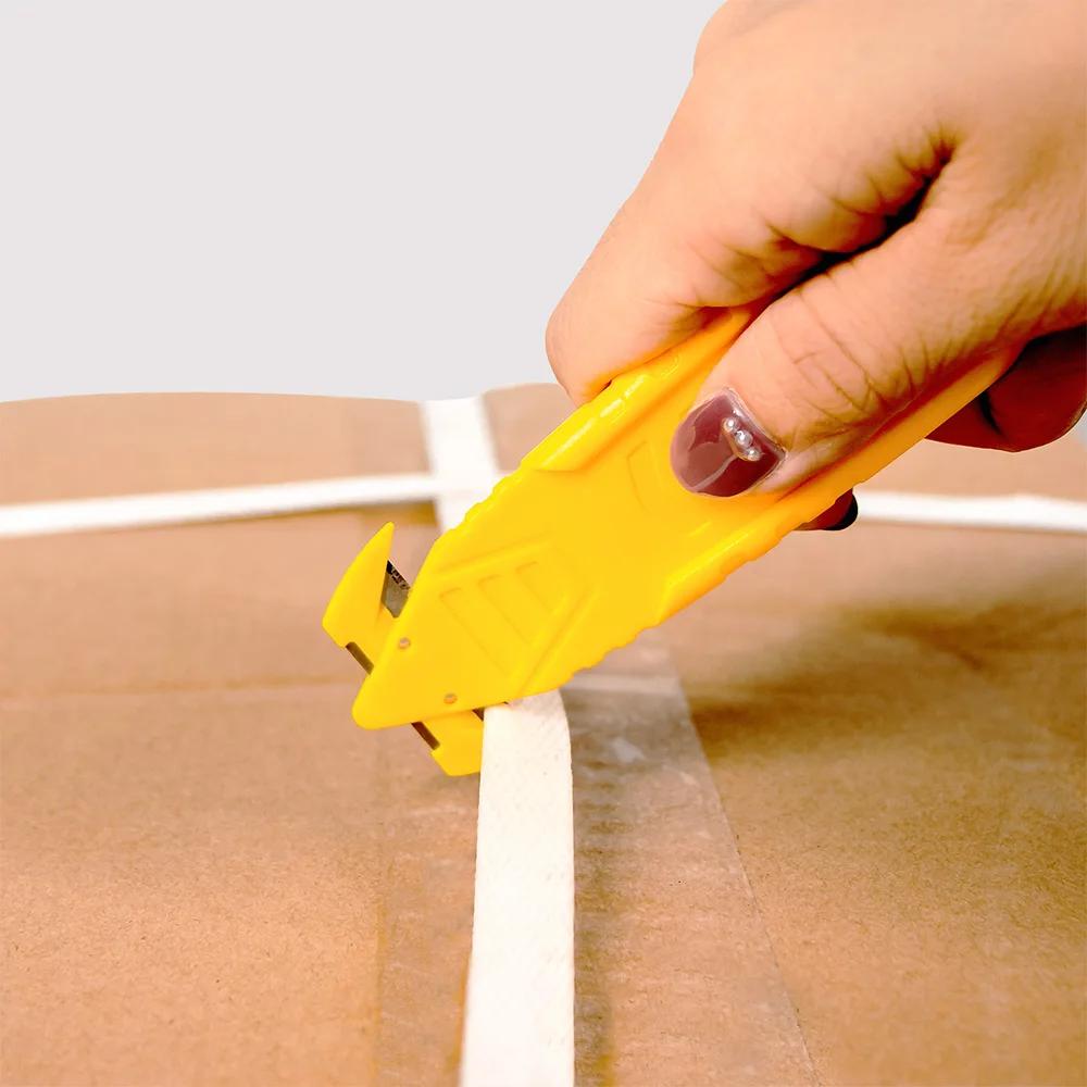 T TOVIA – ouvre-boîte de sécurité, couteau utilitaire de sécurité pour boîte de découpe, paquet de c