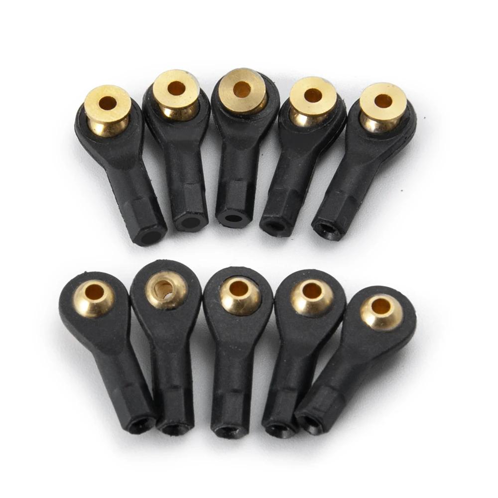 AXSPEED 10 pièces en plastique M2 M3 embout de tige rotule 19/26/27/30mm pour 1/10 RC voiture sur ch
