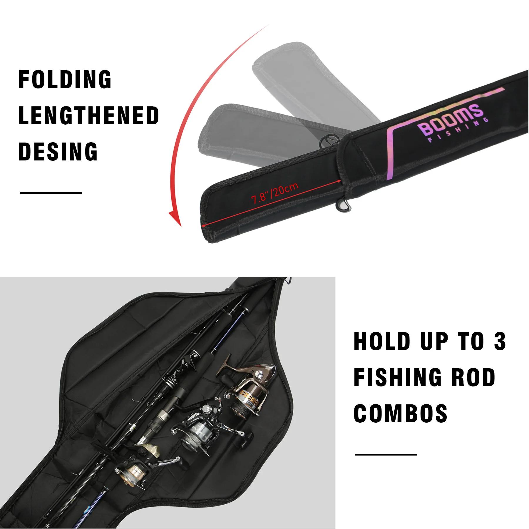 Booms-Sac de pêche PB4, mallette de rangement pour poteau en nylon 135 cm à 185 cm, pliable, applica