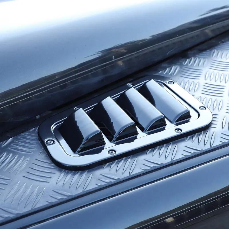 1 paire de capot de moteur avant de voiture, évents de capot, revêtement d'habillage de sortie d'air