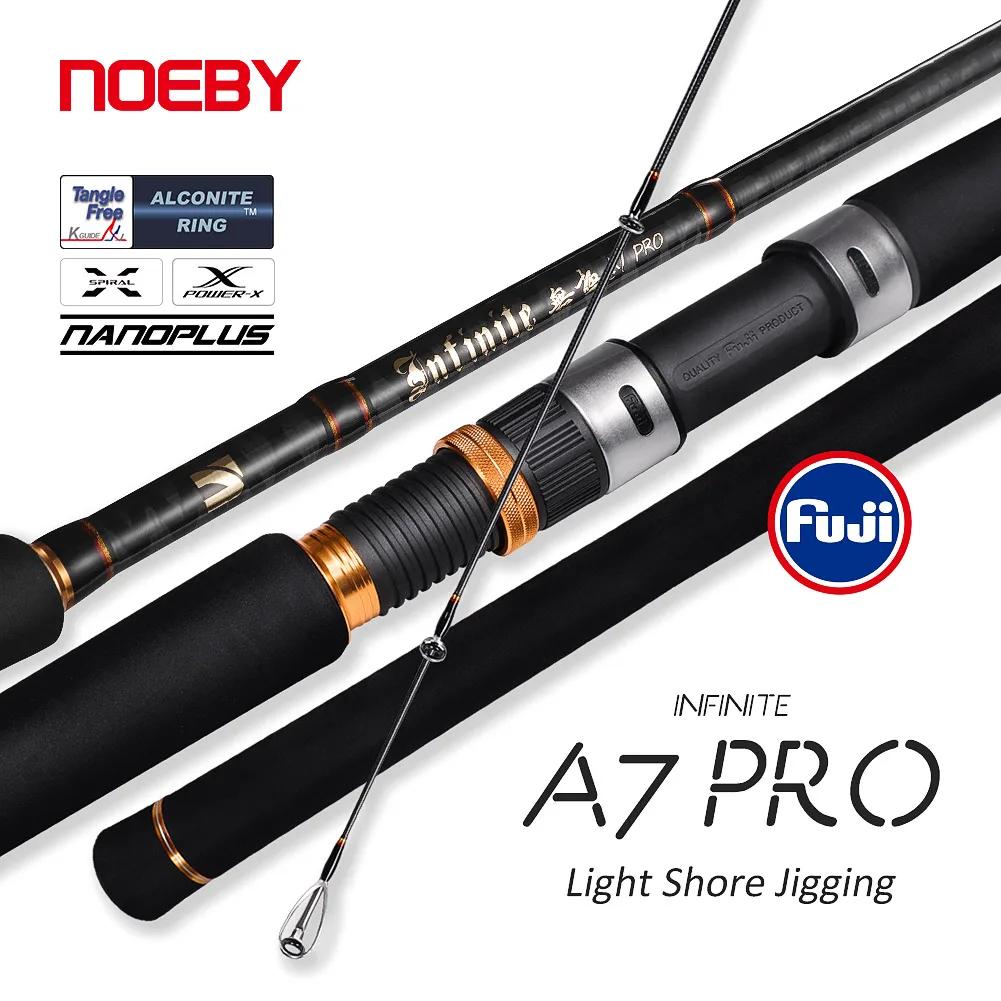 Canne à pêche NOEBY Shore Jigging 2.49m 2.75m 2.9m avec guides Fuji et porte-moulinet, canne spinnin
