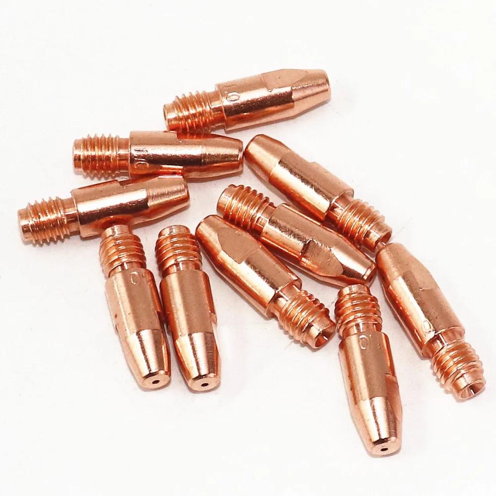 Consommables pour torche de soudage 36KD M8 * 30mm 0.8/1.0/1.2/1.4/1.6mm, pointes de Contact pour pi