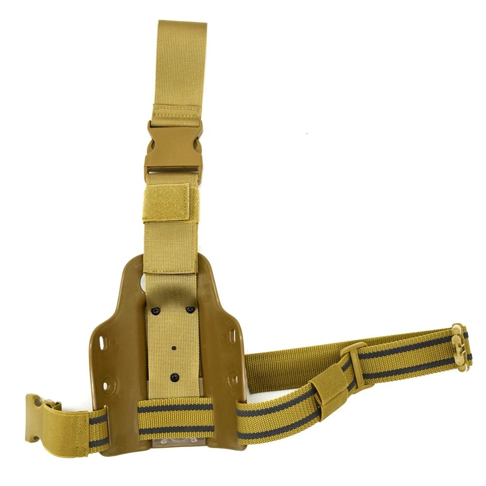 P226/1911/GL 17 19/M9/USP étui pour pistolet universel plate-forme de jambe tombante accessoires pou
