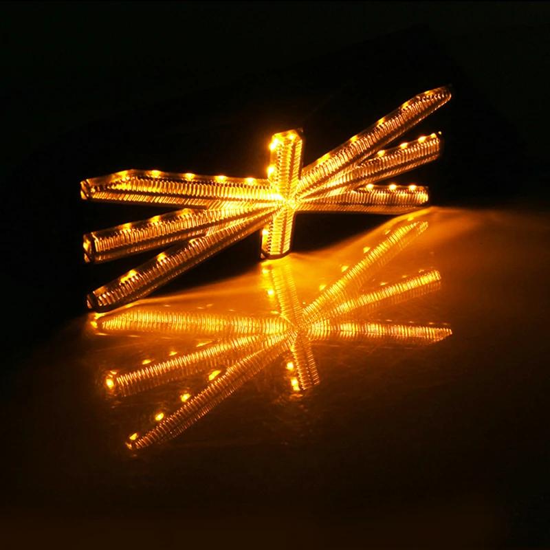 2 pièces clignotant coulant dynamique LED feu de position latéral répéteur latéral lampe panneau lam