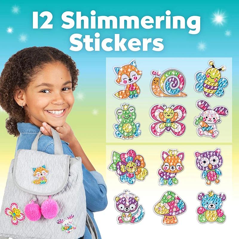 12 créer une grande gemme diamant peinture autocollant Kit Art artisanat filles garçons licorne Anim