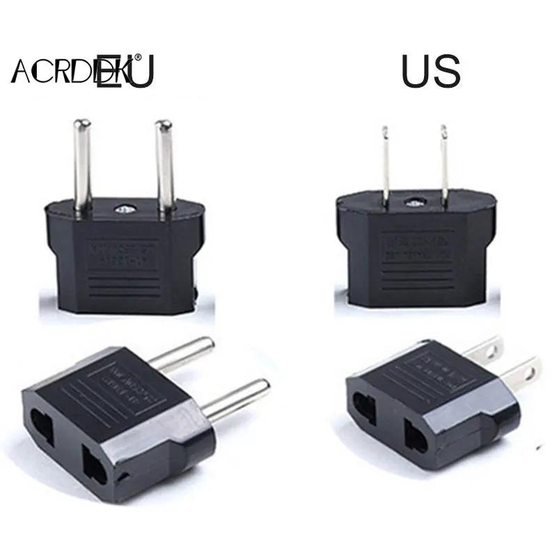 Adaptateur de Conversion 110V à 220V, 5 pièces, prises ue/US, adaptateur de voyage, convertisseur po