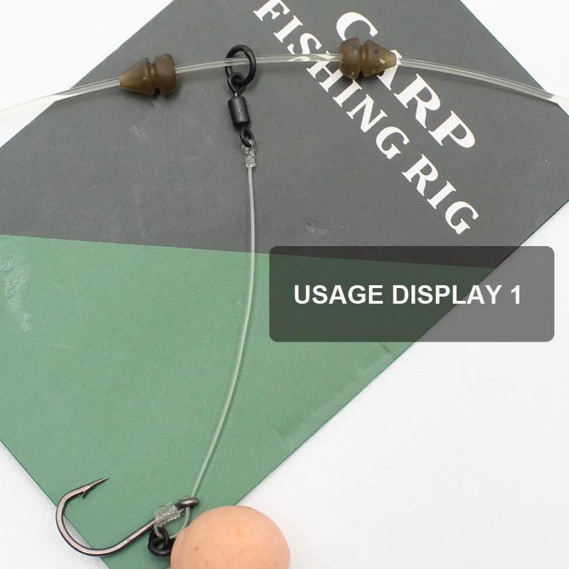 Accessoires de pêche à la carpe, 30 pièces, perles Heli Chod pour plates-formes d'hélicoptère, matér