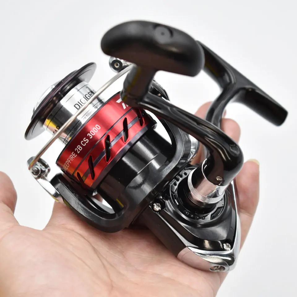 Daiwa-Moulinet de pêche Spinning SWEEPFIRE CS, 1500-5000 ABS Metail Spool, 2-8kg Power Hard Gear