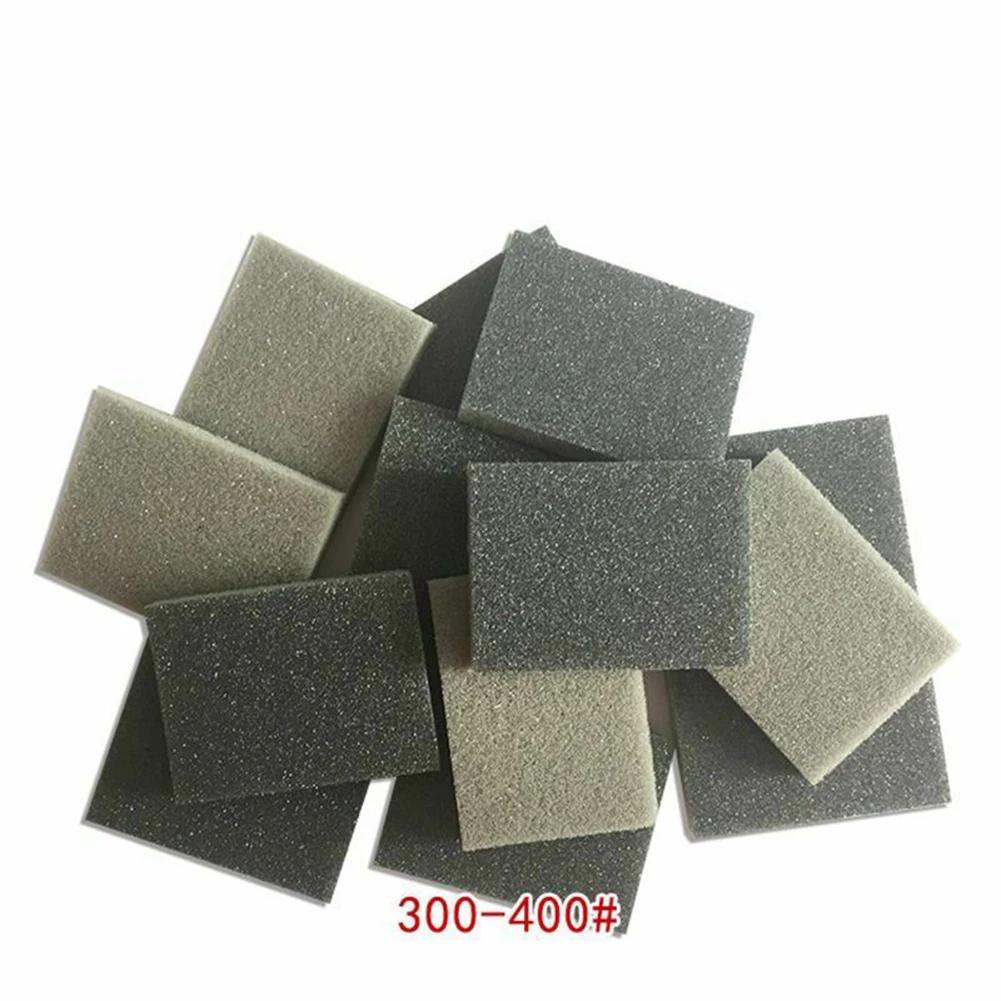 20 pièces éponge bloc de ponçage humide sec meulage papier de verre 300-400 500-600 800-1000 1200-15