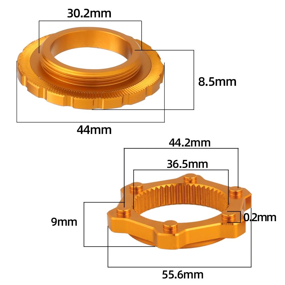 TANKE – serrure centrale de moyeu de vélo vers adaptateur à 6 trous, Conversion de verrouillage cent