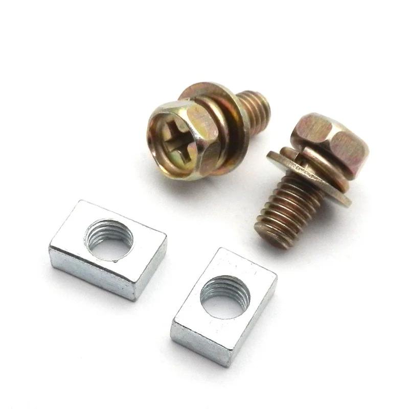 Kits universels d'écrous et de boulons de Terminal de batterie de moto, accessoires de vélo et de Sc