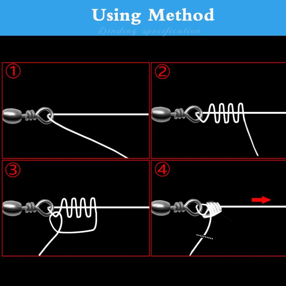 100 pièces 4-12 #   Interlock Snap Pin roulement à billes pivotant roulement anneaux solides connect