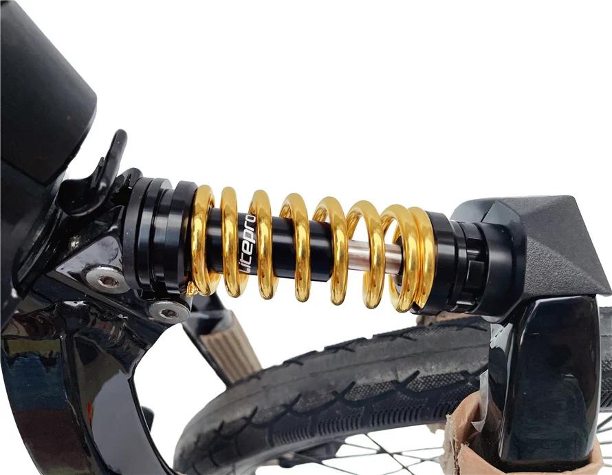 Amortisseur Litepro pour Birdy vélo pliant - Ressort titane réglable pour un confort ultime en ville