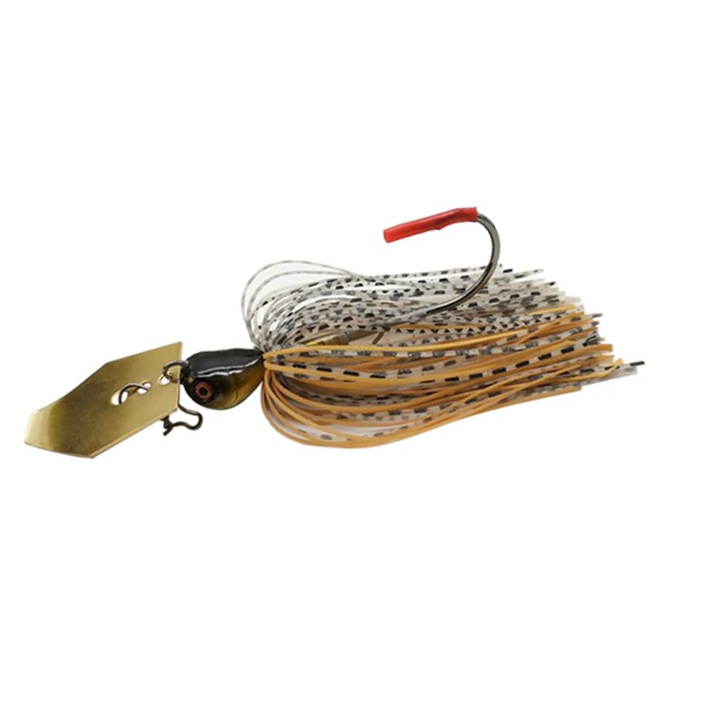 Mycena 14G/18G leurre de pêche Chatter appât spinner appât grande lame Jig danseur Buzzbait wobbler 