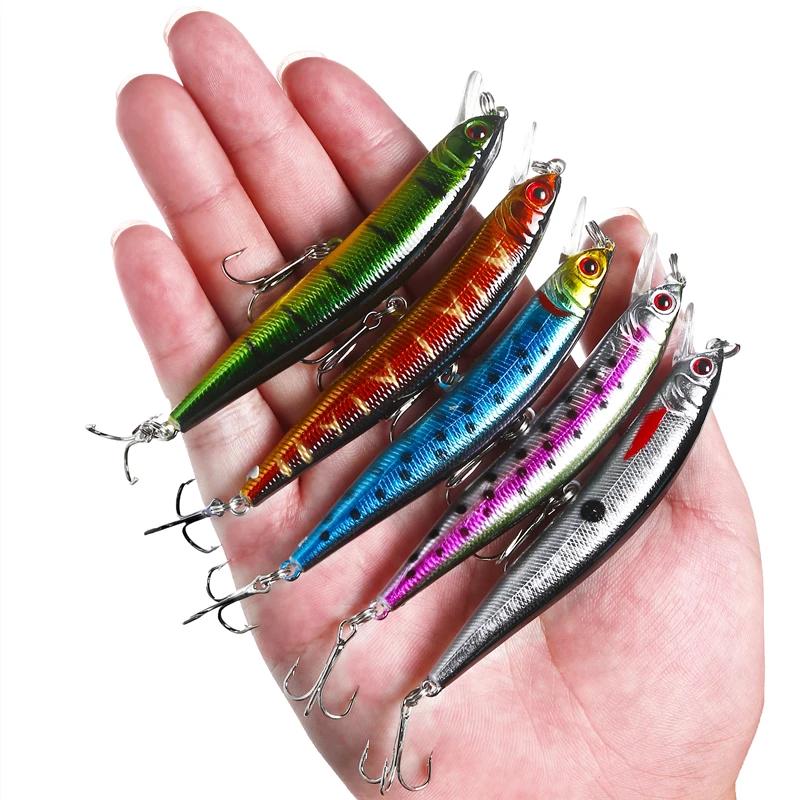 Leurre de pêche dur méné japonais, appât Élde type poisson nageur, wobJeff, manivelle, matériel pour