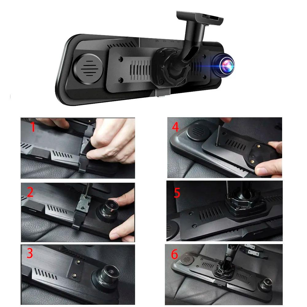 HGDO-Support de montage pour rétroviseur DVR de voiture, supports DVR, GPS de voiture, enregistreur 