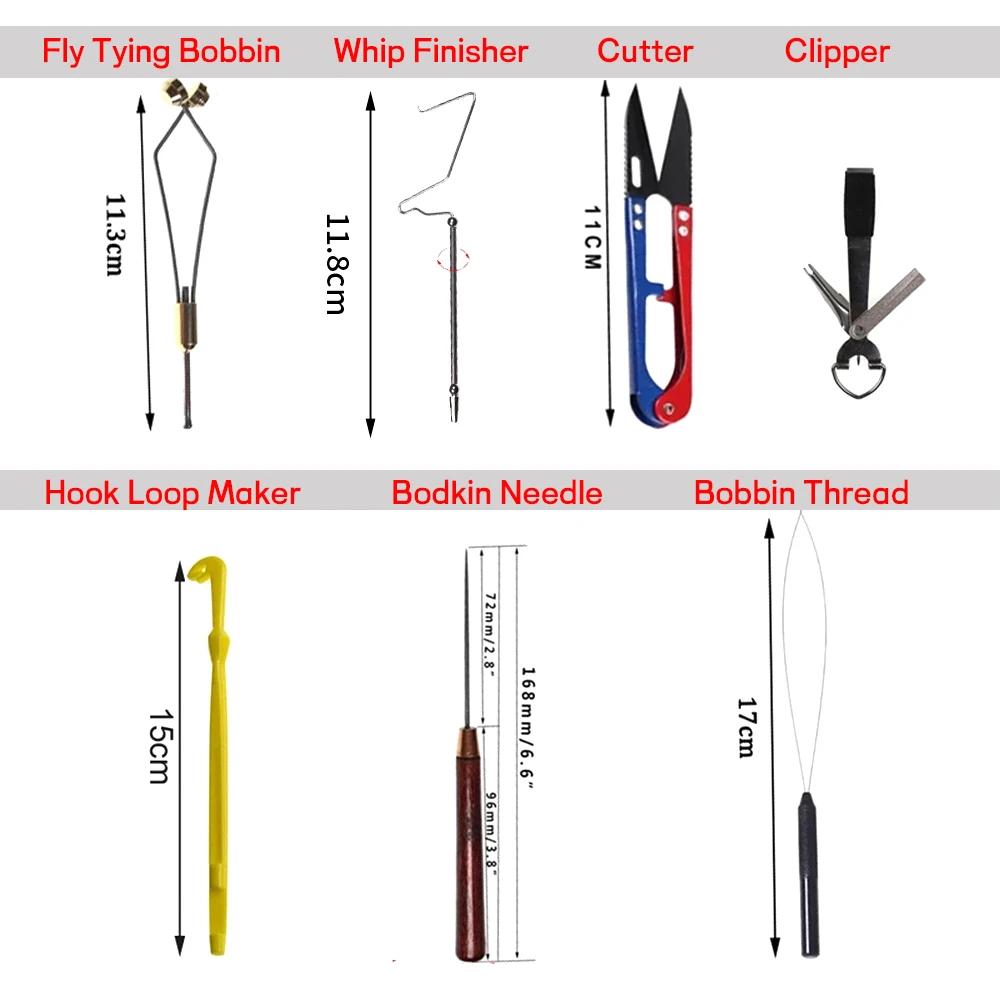 Wifreo outils de fixation de mouche rotatifs outil de crochet rotatif en laiton pince en C outil de 