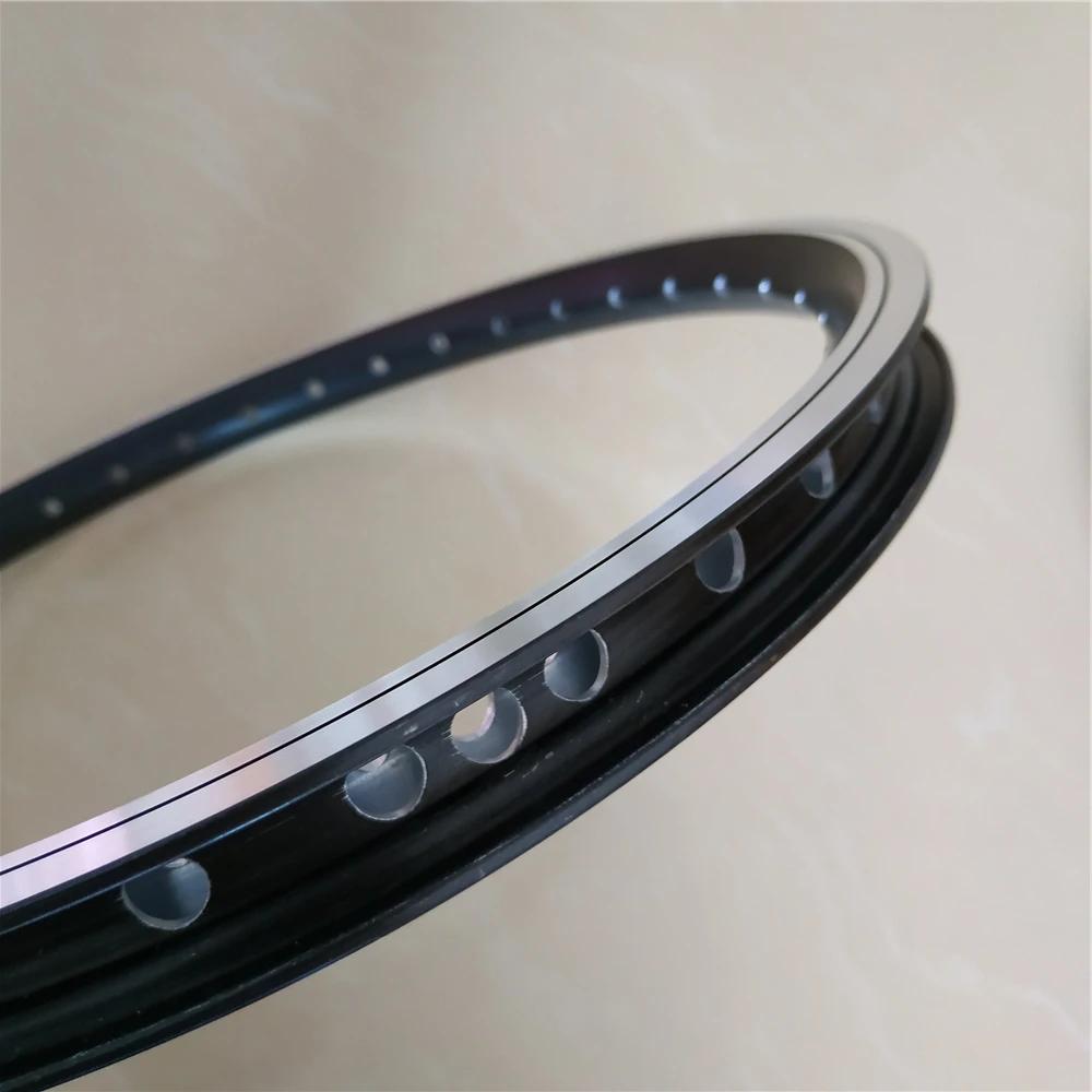 Vélo pliant 16 pouces jante 305 Double couche en alliage d'aluminium anneau de vélo 20/28/32/36 trou