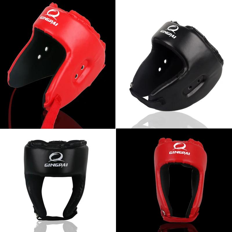 Adulte hommes femmes professionnel MMA tête équipement coup de pied boxe gardes de protection tête p