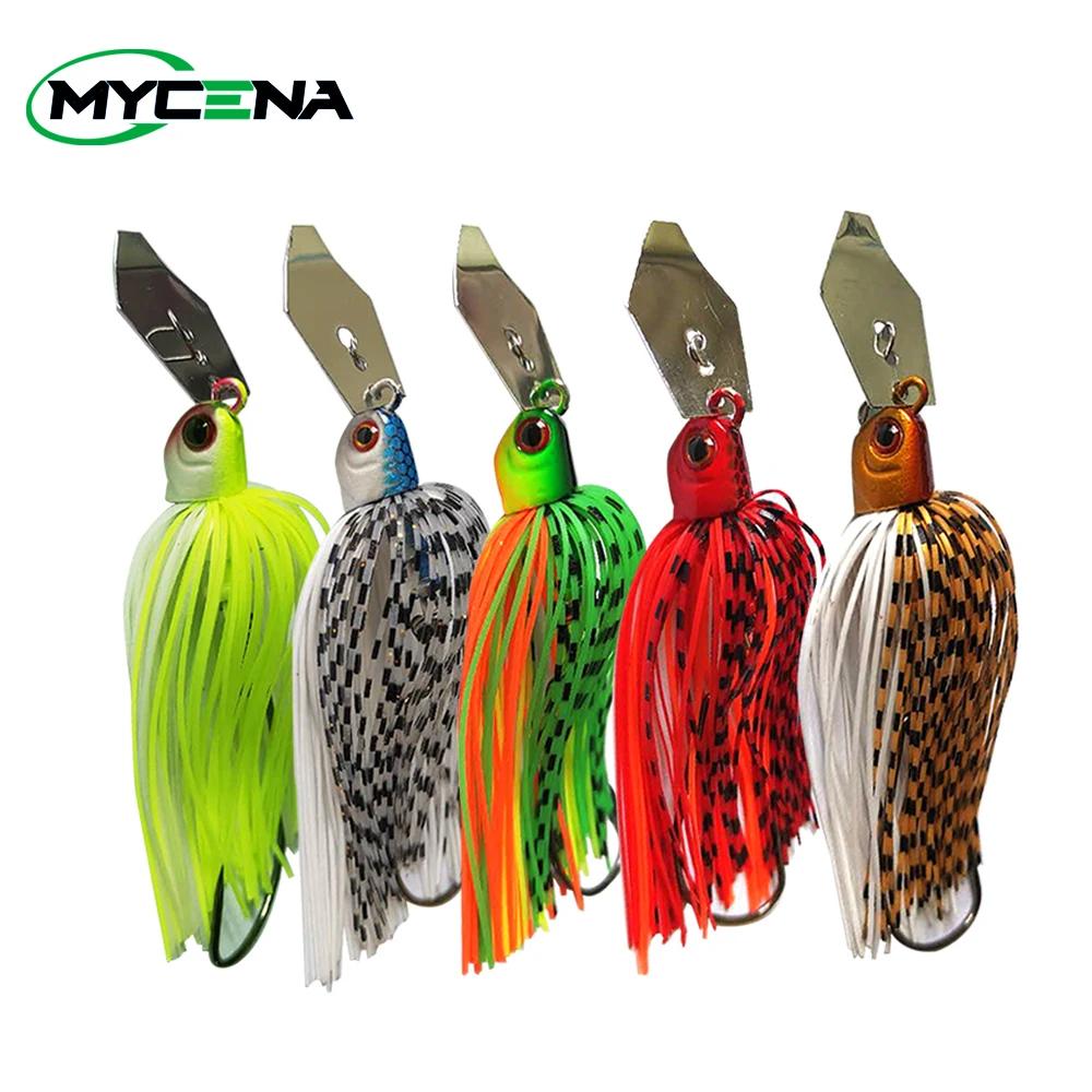 Mycena 9G/13G/16G/19G Chatter appât spinner appât sans mauvaises herbes leurre de pêche Buzzbait wob