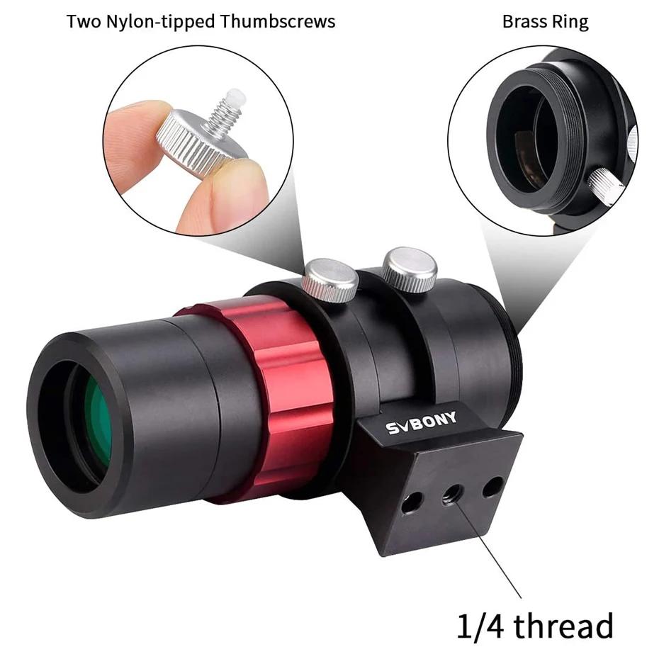 SVBONY Lunette guidage compacte ultra-mini 30mm f/4 - Pour caméras SV165 SV305 ZWO guidage automatique astro