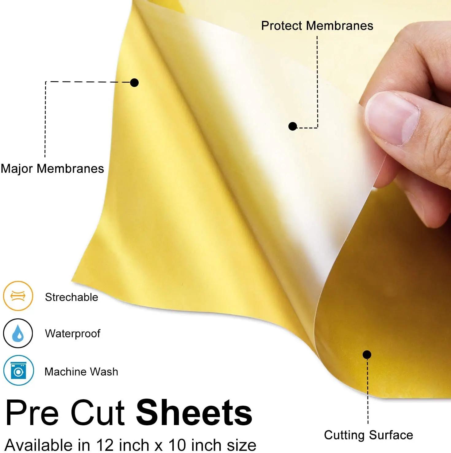 1 rouleau 12 "x 40"/30.5 cm x 20/100/150 cm mat Pu transfert de chaleur vinyle Films décoratifs moti