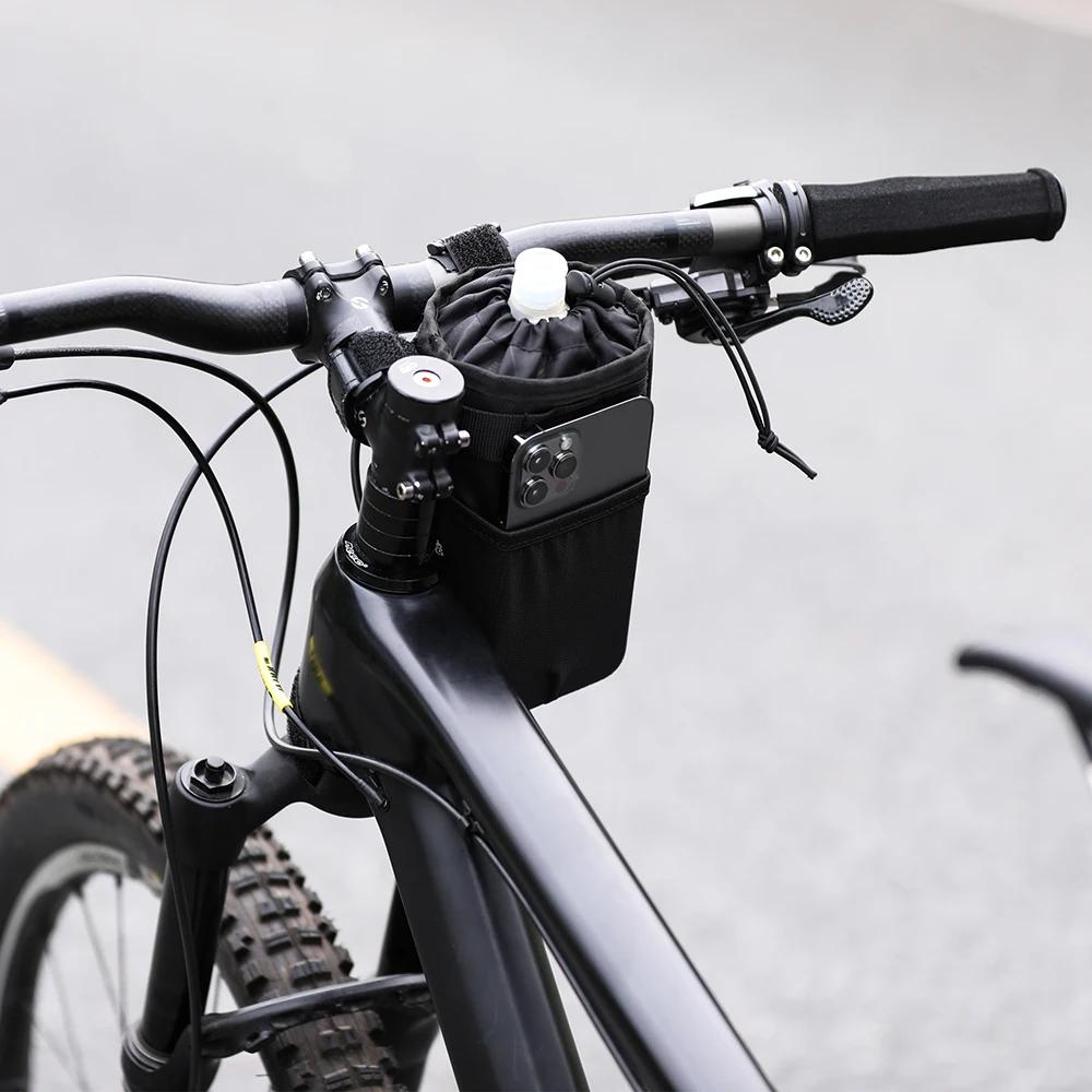 Bal inowalk-Poudres de poche pour bouteille d'eau de vélo, sac à outils de guidon, accessoires de vé