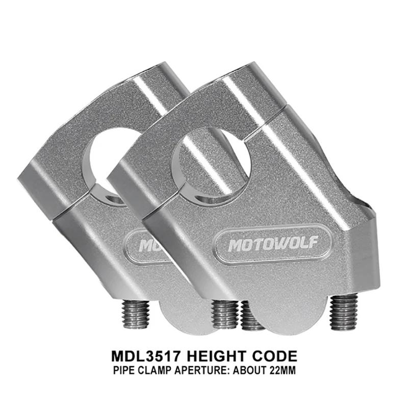 Barre de rehaussement du guidon, 22mm 28mm, pour moto YAMAHA FZ6 S2 FZ 6 FAZER MT-07 MT-09 MT07 MT09
