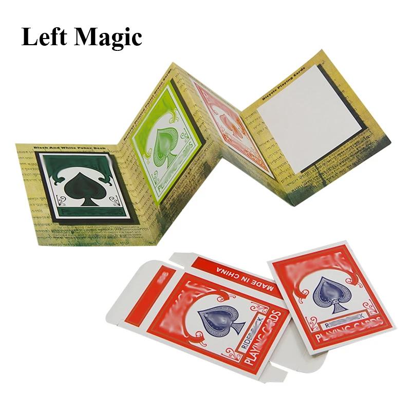 Jeu de cartes tours de magie 3D, publicité, tours de magie amusants, jeu de cartes, magicien, gros p