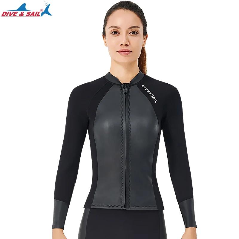 Combinaisons hauts et bas pour hommes/femmes, veste en néoprène, leggings, gilet pour la natation, l