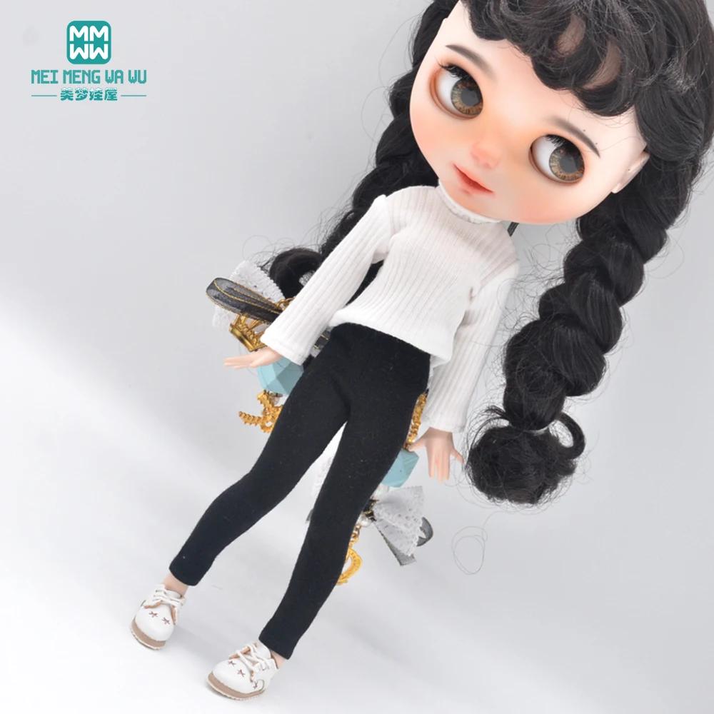 Convient aux accessoires de vêtements de poupée Blyth Azone OB22 OB24, pull à col roulé de couleur b