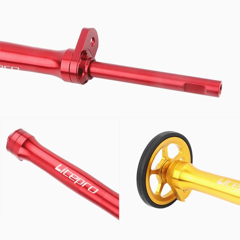 Litepro – tige d'extension de roue facile, barre télescopique de vélo en alliage d'aluminium, pièces