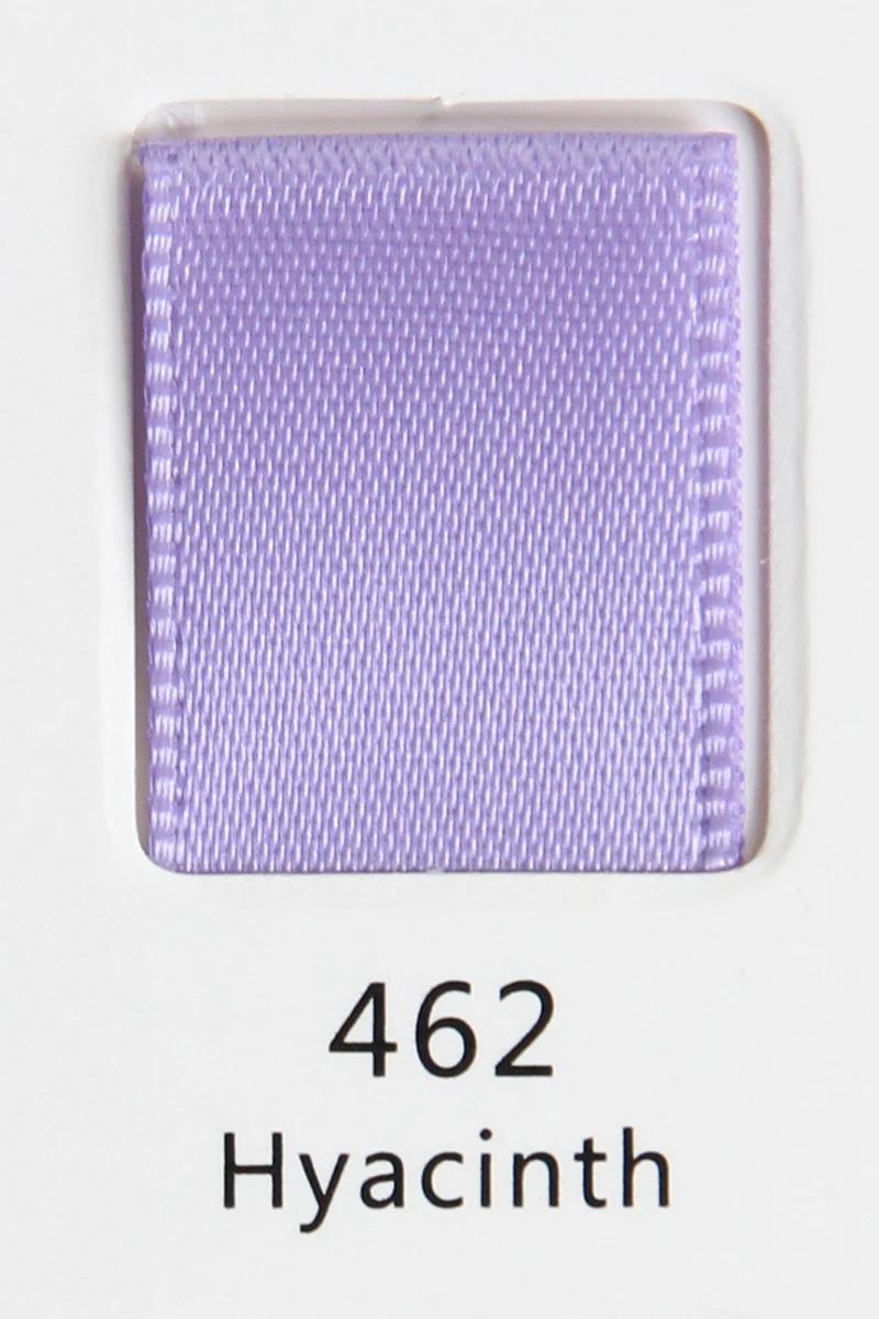 Ruban en Satin de soie violet clair, 6/10/12/15/20/25/40/50MM, décoration de fête de mariage, emball