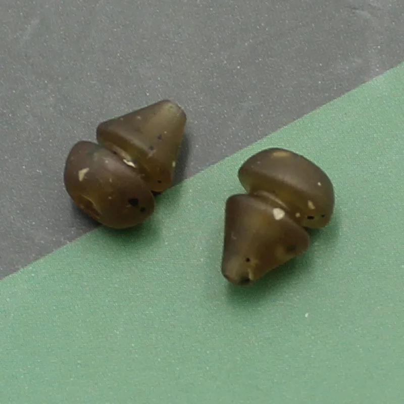 Accessoires de pêche à la carpe, 30 pièces, perles Heli Chod pour plates-formes d'hélicoptère, matér