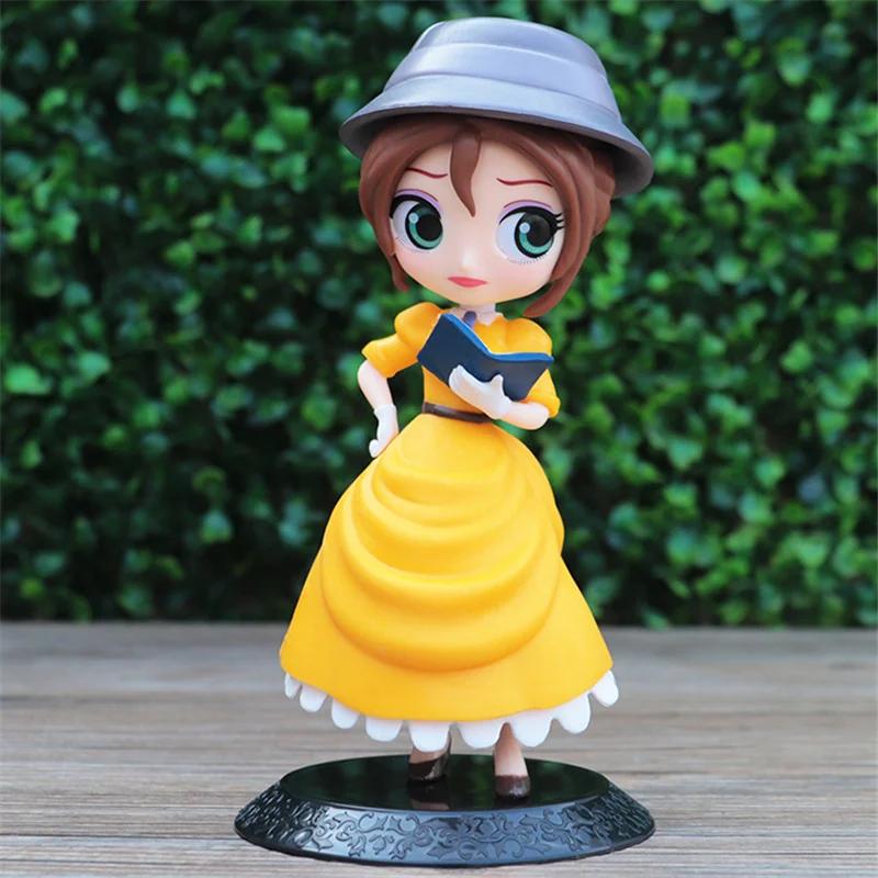 Q Posket mignon grands yeux raiponce jenny sirène princesse PVC Anime poupées à collectionner Q Vers