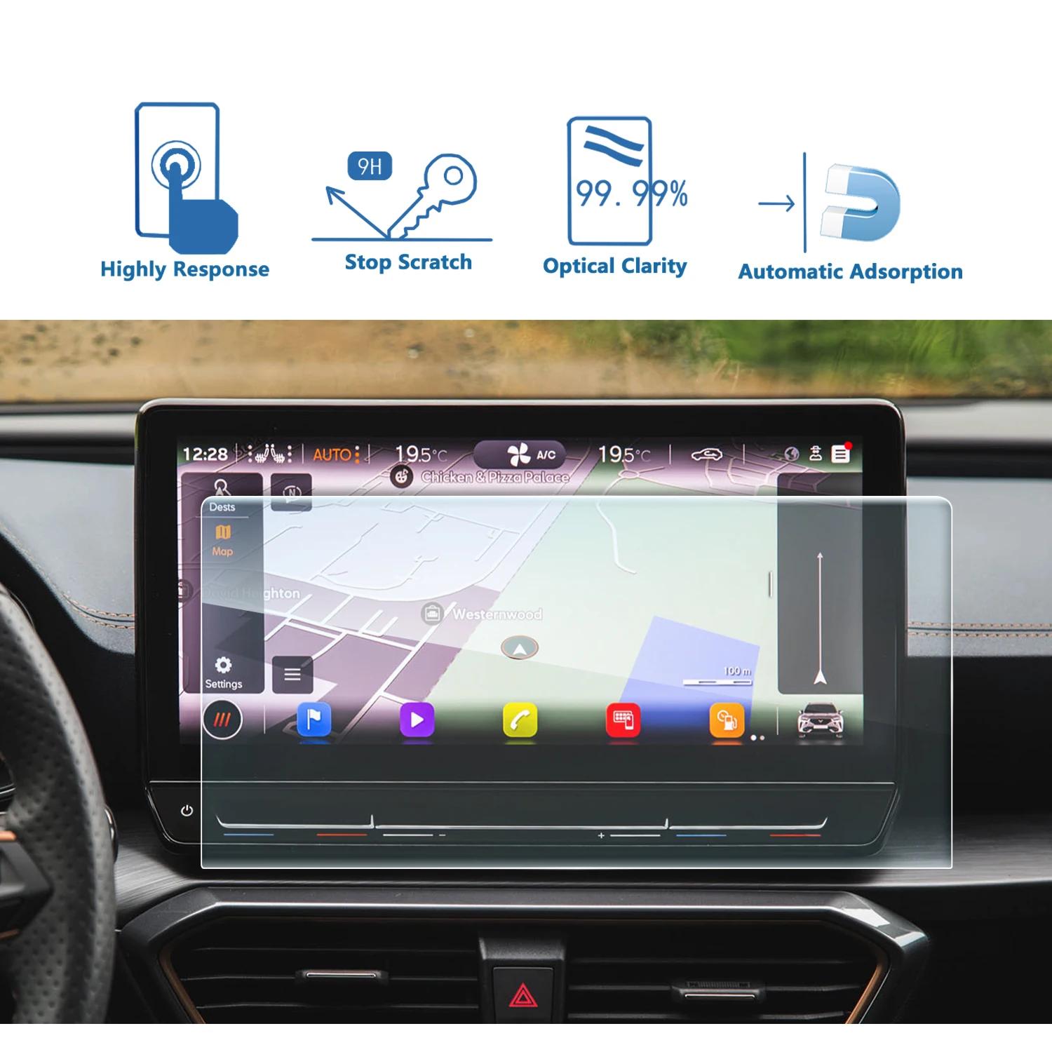 LFOTPP Protecteur d'écran pour Cupra Formentor 2021 2022 2023 2024 12-Inch GPS Navigation Touch Disp