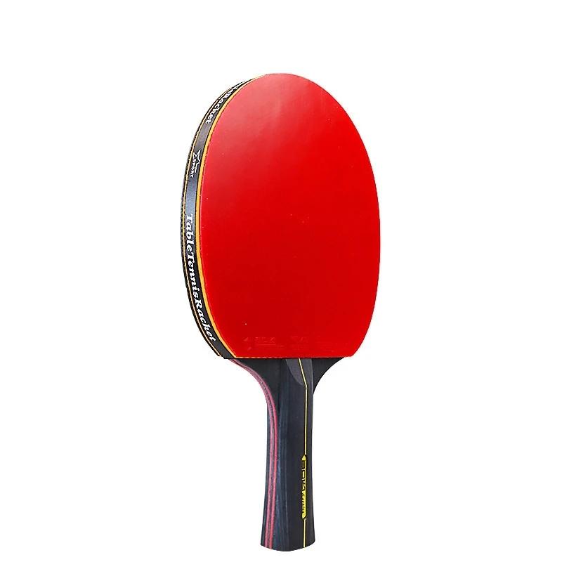 Raquette de Tennis de Table professionnelle 6 étoiles, 2 pièces, ensemble de raquettes de Ping-Pong,