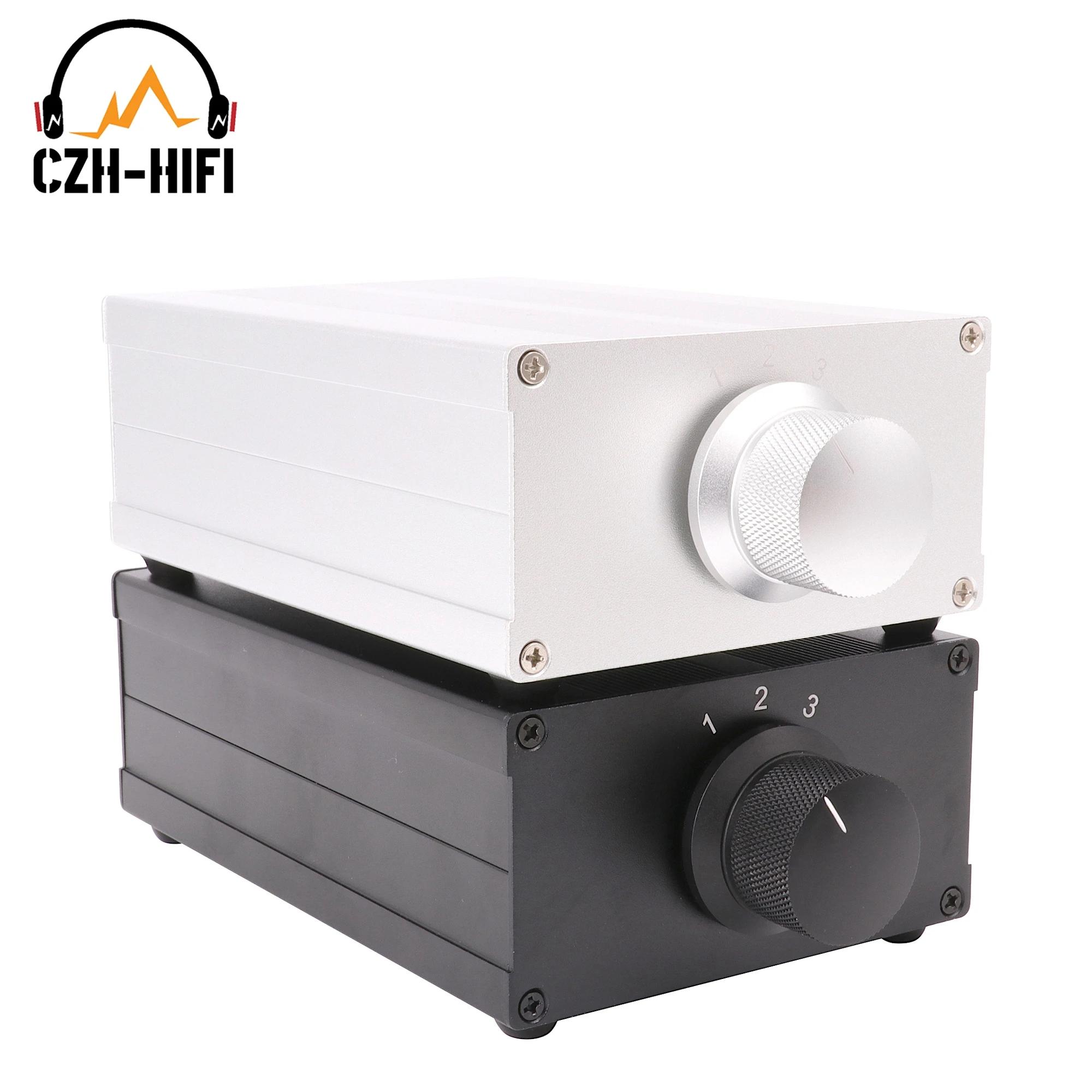 Sélecteur de source audio entièrement en aluminium usiné, convertisseur de commutation, séparateur d