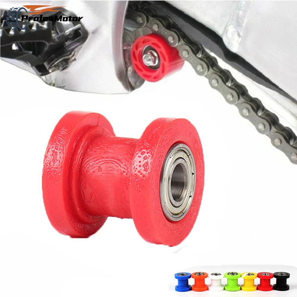 Tendeur de chaîne de Moto, Guide de roue de Motocross, poulie à rouleau d'entraînement 8 10mm, acces
