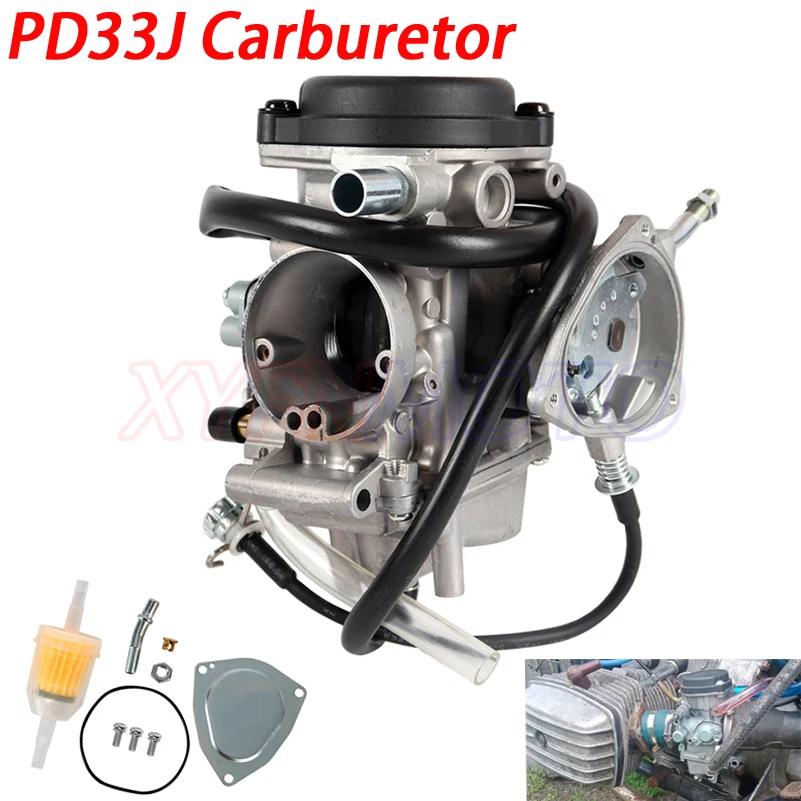 Carburateur PD33J pour Yamaha YFM250 YFM350 YFM400 YFM450 Kodiak 400 450 Big Bear 400 Grizzly 450 35